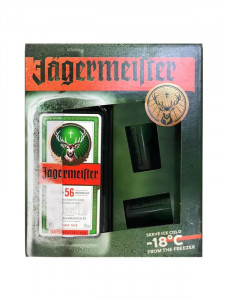 JAG JAGERMEISTER 0.7L 2GLS.VERZI STICLA
