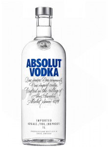 VODKA ABSOLUT BLUE 1L