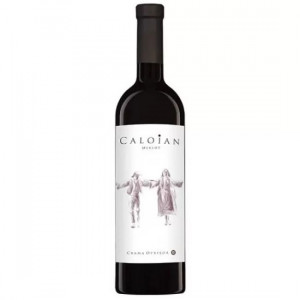 VIN CALOIAN MERLOT 0.75L ROSU SEC