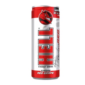 HELL ENERGY DRINK RED GREPE 0.25L - SGR - Img 1
