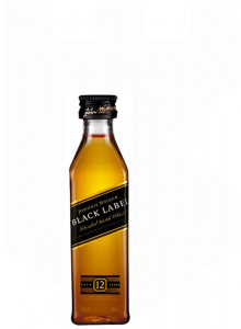 JOHNNIE WALKER DOUBLE BLACK 43% 0.05L