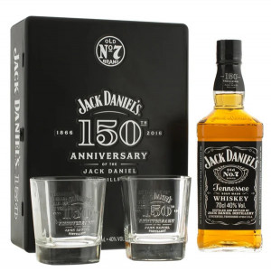 JACK DANIEL'S 2GLS TIN BOX 0.7L 40%