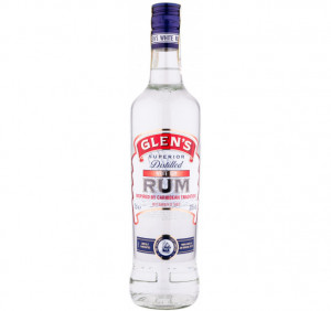 GLENS WHITE RUM 37.5% 0.7L