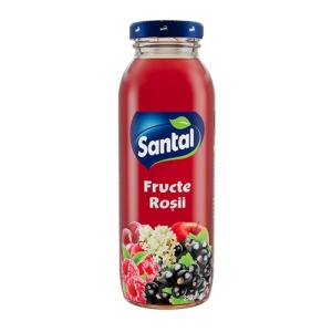 SANTAL 0.250L FRUCTE ROSII 30% -SGR