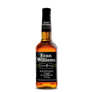 EVAN WILLIAMS BLACK BOURBON 43% 0.7L