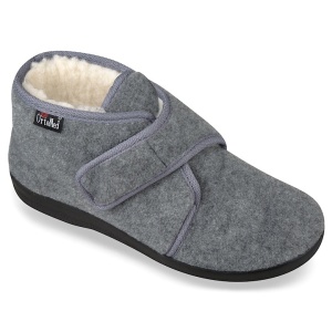 Pantofole ortopediche, invernali, da Donna, Mjartan 815-T11 grigio