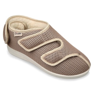 Scarpe invernali, per piedi gonfi, OrtoMed 8051-T22 beige