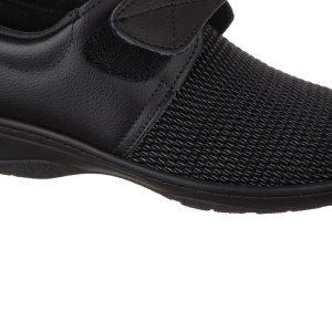 Scarpe ortopediche per Alluce Valgo, in vera pelle, PodoWell Psyche nero