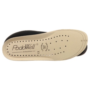 Scarpe ortopediche per Alluce Valgo, in vera pelle, PodoWell Psyche nero