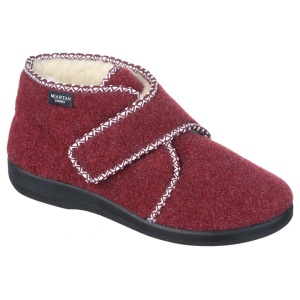 Pantofole ortopediche, invernali, da Donna, Mjartan 815-T05 bordeaux