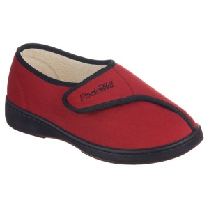 Scarpe ortopediche, pianta larga, da Donna, PodoWell Amiral bordeaux