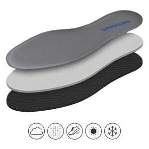 Solette Memory Foam, da Uomo e da Donna,Tacco Memosoft Comfort