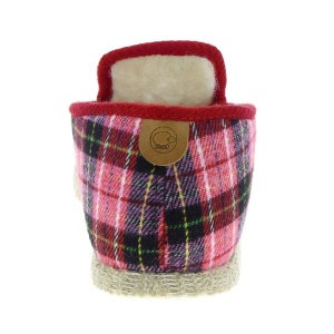 Pantofole ortopediche, invernali, Donna Chausse-Mouton Belfast rosa