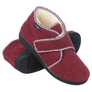 Pantofole ortopediche, invernali, da Donna, Mjartan 815-T05 bordeaux