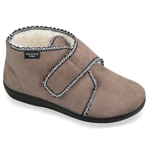 Pantofole ortopediche, invernali, da Donna, Mjartan 815-X07 cappuccino