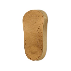 Solette con supporto plantare, in vera pelle, unisex, Tacco® Elastic 3/4