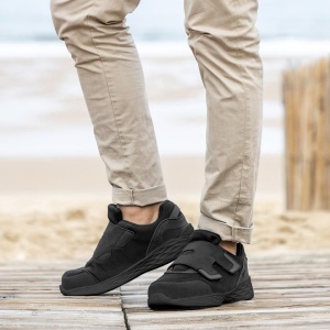 Scarpe sportive ortopediche, uomo, PodoWell Verano nero