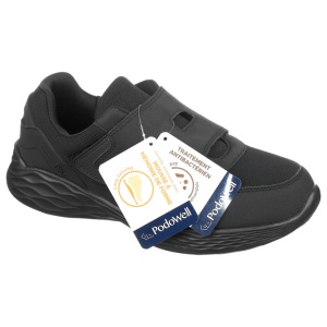 Scarpe sportive ortopediche, uomo, PodoWell Verano nero