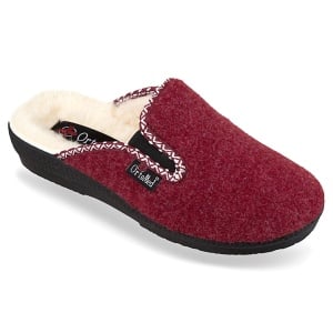 Ciabatte ortopediche, invernali donna, OrtoMed 8059-T05 bordeaux