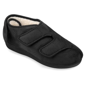 Scarpe invernali, per piedi gonfi, OrtoMed 8051-T44 nere