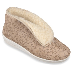 Pantofole ortopediche invernali, da Donna, Mjartan 005-C142 beige