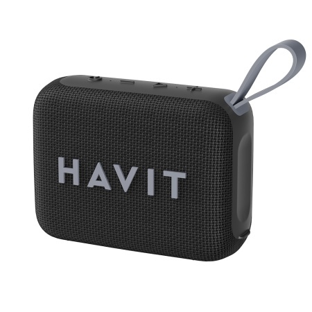 Boxa Bluetooth 5.3 Portabila, Type-C, TWS, TF, FM, USB, Hands-Free Call, IPX5, 1200mAh - Black