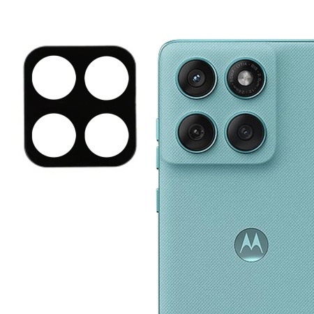 Folie Camera pentru Motorola Edge 60 / Edge 60 Fusion - Techsuit Full Camera Glass - Black