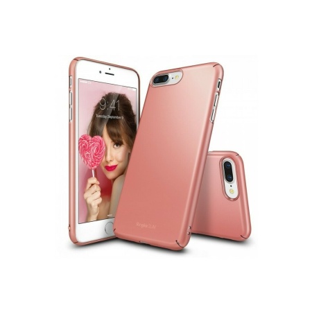 Husa iPhone 7 Plus / iPhone 8 Plus Ringke Slim ROSE GOLD