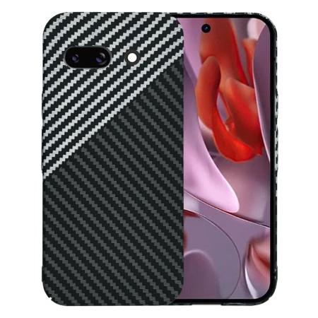Husa pentru Google Pixel 9a - Techsuit Carbonite FiberShell - Stealth Gray