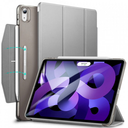 Husa pentru iPad Air 4 (2020) / Air 5 (2022) / Air 11Â (2024) - ESR Ascend Trifold - Grey