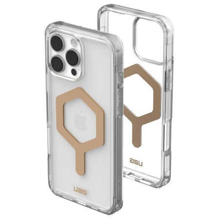 Husa pentru iPhone 16 Pro Max - UAG Plyo MagSafe - Ice Gold