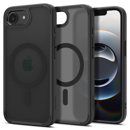 Husa pentru iPhone 16e - Spigen Ultra Hybrid MagSafe - Frost Black