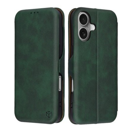 Husa pentru iPhone 17 - Techsuit Safe Wallet Plus - Green
