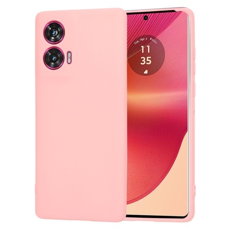 Husa pentru Motorola Edge 50 Fusion - Techsuit SoftFlex - Chalk Pink