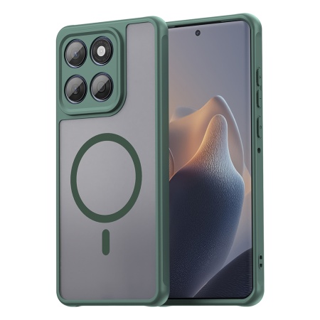 Husa pentru Motorola Edge 60 / 60 Fusion - Techsuit HaloFrost II MagSafe - Green