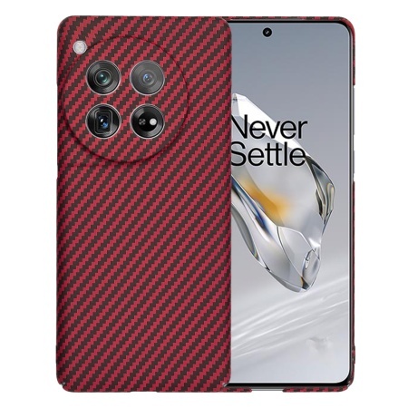 Husa pentru OnePlus 12 - Techsuit Carbonite FiberShell - Red