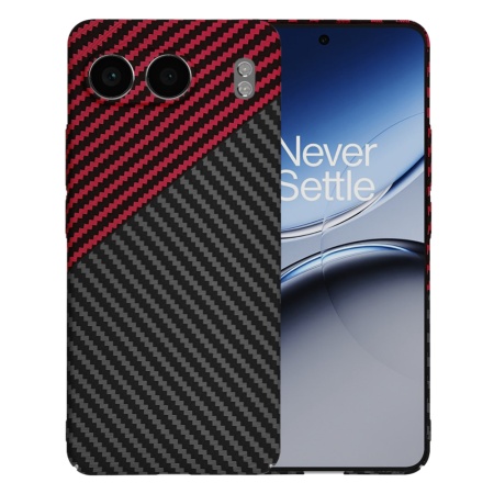 Husa pentru OnePlus Nord 4 - Techsuit Carbonite FiberShell - Red Vortex