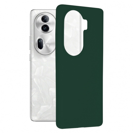 Husa pentru Oppo Reno11 Pro - Techsuit Soft Edge Silicone - Dark Green