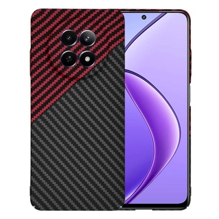 Husa pentru Realme 12 / 12x - Techsuit Carbonite FiberShell - Red Vortex