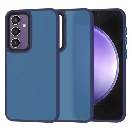 Husa pentru Samsung Galaxy S23 FE - Techsuit HaloFrostÂ Series - Deep Blue