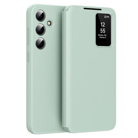 Husa pentru Samsung Galaxy S24 Plus - Techsuit SmartView Series - Green