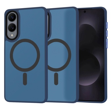 Husa pentru Samsung Galaxy S25 Edge - Techsuit HaloFrost MagSafe Series - Deep Blue