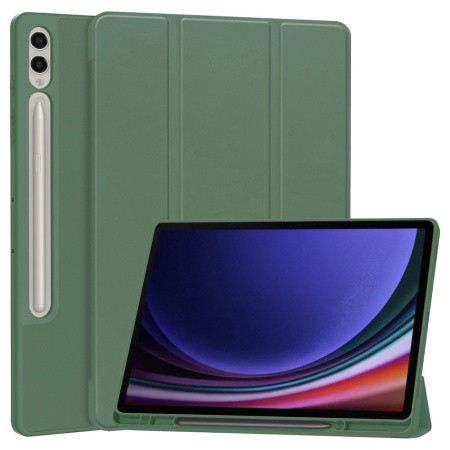 Husa pentru Samsung Galaxy Tab S9 Plus / S10 Plus - Techsuit Flex Trifold - Green