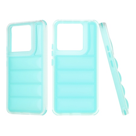 Husa pentru Xiaomi Redmi Note 13 Pro 5G / Poco X6 - Techsuit Wave Shield - Turquoise