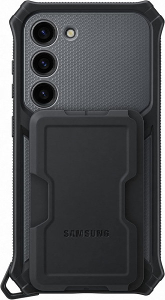 Husa Rugged Gadget Case pentru Galaxy S23, EF-RS911CBEGWW, Titan