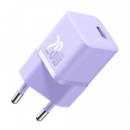 Incarcator retea Baseus GaN5 Fast Charge mini 1C 20W Mov
