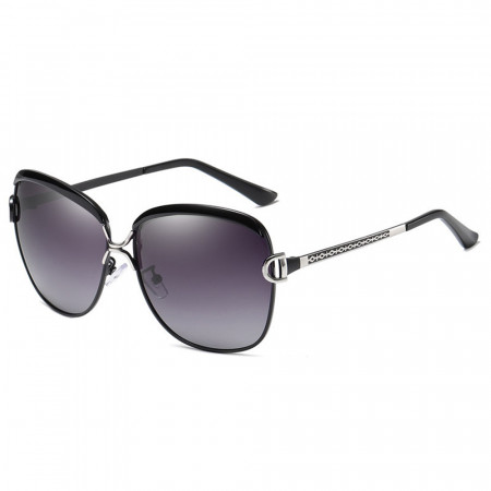 Ochelari de Soare Rotunzi - Techsuit Polarized (8702) - Black