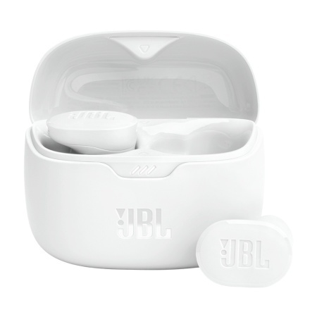 Casti in-ear Bluetooth cu Microfon TWS - JBL (Tune Buds) - White