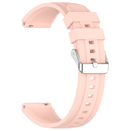 Curea pentru Huawei Watch GT 4 (41mm)/W1/Honor Watch S1/Garmin Venu 2S/Vivoactive 4S - Techsuit Watchband 18mm (W075) - Pink