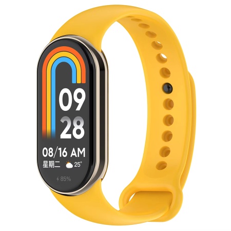 Curea pentru Xiaomi Mi Band 8 / 8 NFC / 9 / 9 NFC - Techsuit Watchband (W014) - Yellow